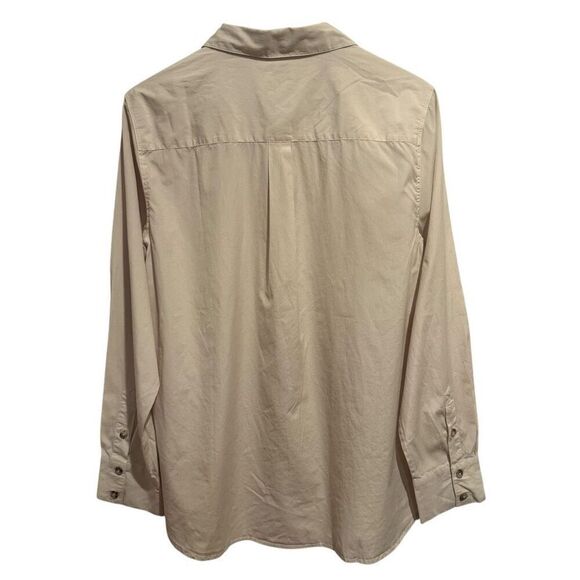 Faherty Malibu Poplin Button Down Shirt in Whisper Size XL - Picture 3 of 6